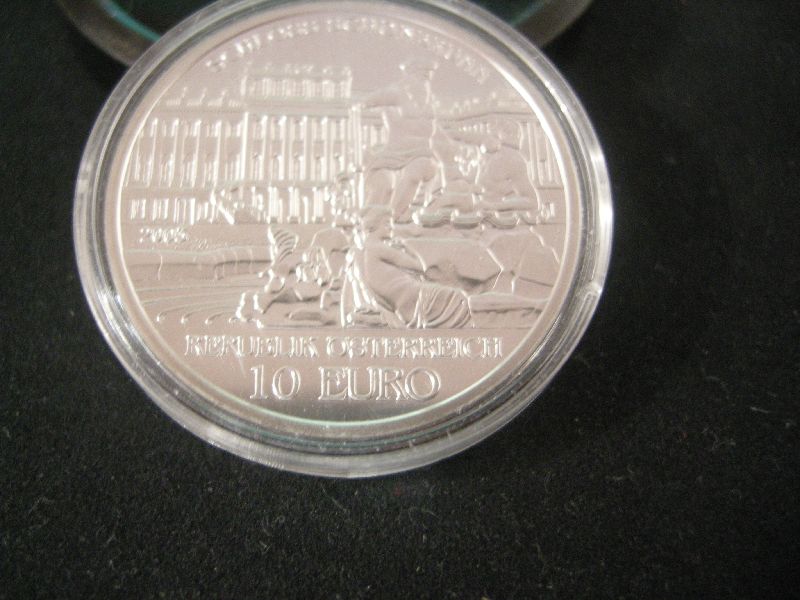 10 Euromunt Oostenrijk 2003 Proof Schloss Schonbrunn (afbeelding voor) 10 Euromunt Oostenrijk 2003 Proof Schloss Schonbrunn